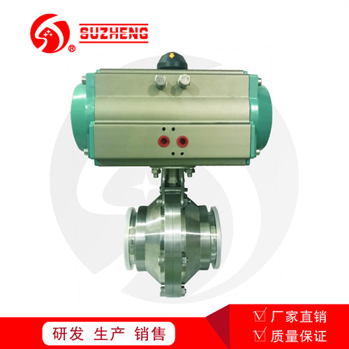 氣動快裝衛生(shēng)級蝶閥