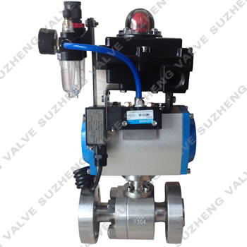 氣動法(fǎ)蘭高壓球閥