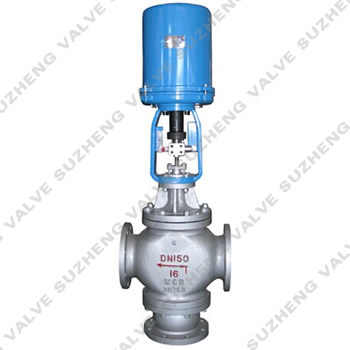 ZDLX電(dian)動三通(tong)合流分(fèn)流調節(jiē)閥